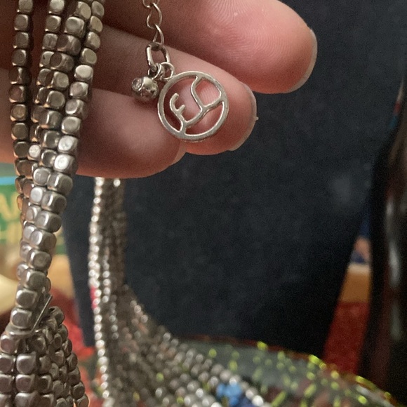 Erica Lyons multi layer boho collar necklace. - Picture 5 of 5